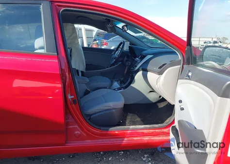 2013 Hyundai Accent Se from USA, damaged, VIN KMHCU5AE1DU134261